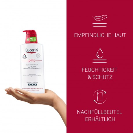 Eucerin pH5 Reichhaltige Textur Lotion F  Лосьон с насыщенной текстурой pH5 F