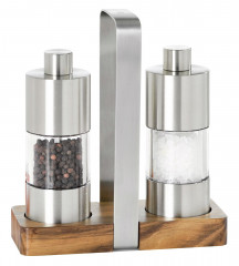 Ad Hoc Ad Hoc Pfeffer- und Salzmuchlen MENAGE silber Специальная смесь перца и соли МЕНАЖ