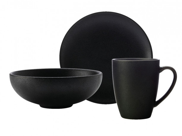 Maxwell & Williams Maxwell & Williams Starter-Set 3-tlg CAVIAR COLLECTION schwarz Стартовый набор Maxwell & Williams из 3 предметов КОЛЛЕКЦИЯ ИКРЫ