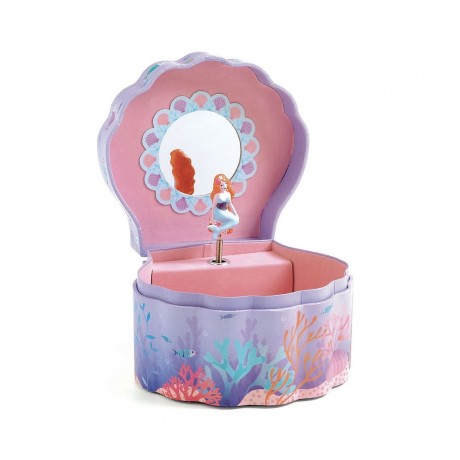 DJECO DJ06083 Musik Schmuckkastchen: Verzauberte Meerjungfrau DJ06083 Музыкальная шкатулка: Зачарованная русалка