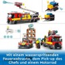 LEGO LEGO City 60321 Feuerwehreinsatz mit Loschtruppe LEGO City 60321 Пожарная команда с пожарным отрядом