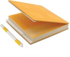 LEGO Notizheft LEGO, verschliessbar, inkl. Gelstift, gelb Блокнот LEGO, с замком, с гелевой ручкой, желтый