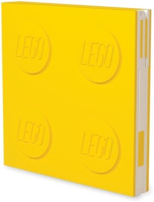 LEGO Notizheft LEGO, verschliessbar, inkl. Gelstift, gelb Блокнот LEGO, с замком, с гелевой ручкой, желтый