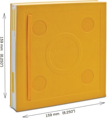 LEGO Notizheft LEGO, verschliessbar, inkl. Gelstift, gelb Блокнот LEGO, с замком, с гелевой ручкой, желтый