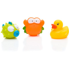 fillikid Badespielzeug Tiere mit Fischernetz Игрушечные животные с рыболовной сетью