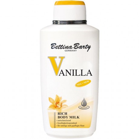Bettina Barty (Беттина Барти) Vanilla Rich Body Milk Молочко для тела, 500 мл