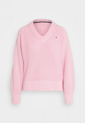 Tommy Hilfiger SWEATER  Jumper classic pink СВИТЕРА Джемперы классический розовый