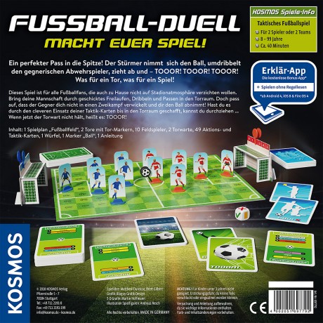 Kosmos Fussball-Duell футбольная дуэль