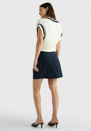 Tommy Hilfiger CO MINI Mini skirt desert sky CO MINI Мини-юбка небо пустыни