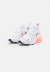Nike Sportswear AIR MAX 270 Sneaker low white/midnight navy/atmosphere/bleached coral AIR MAX 270 Низкие кроссовки женские белый/полночный темно-синий/атмосферный/выбеленный коралловый
