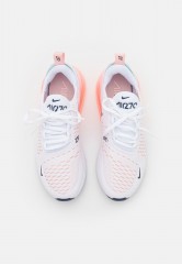 Nike Sportswear AIR MAX 270 Sneaker low white/midnight navy/atmosphere/bleached coral AIR MAX 270 Низкие кроссовки женские белый/полночный темно-синий/атмосферный/выбеленный коралловый