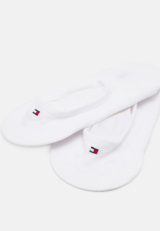 Tommy Hilfiger WOMEN FOOTIE 2 PACK Trainer socks white WOMEN FOOTIE 2 PACK Спортивные носки белый