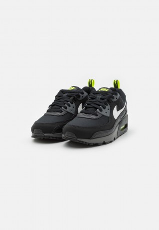 Nike Sportswear AIR MAX 90 WT UNISEX Sneaker low black/white/volt/iron grey AIR MAX 90 WT UNISEX Низкие кроссовки женские черный/белый/вольт/железно-серый