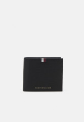 Tommy Hilfiger TH PREM LEA CC FLAP AND COIN Wallet black TH PREM LEA CC FLAP AND COIN Бумажник черный
