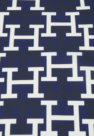 Tommy Hilfiger COAST MONOGRAM Foulard space blue mix МОНОГРАММА ПОБЕРЕЖЬЯ платок космический синий микс