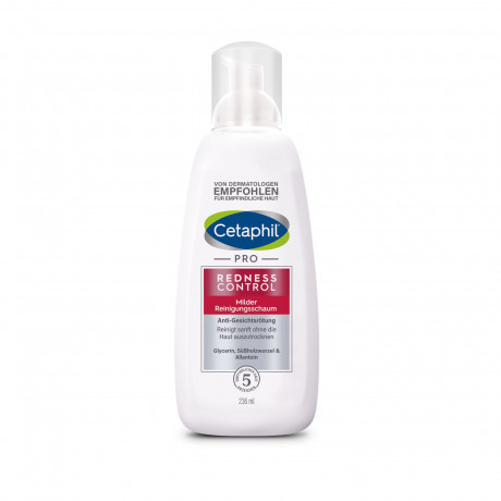 Набор 2 шт х 236 мл Cetaphil PRO Redness Control milder Reinigungsschaum Пенка для умывания для чувствительной кожи и кожи с покраснениями, мягкое очищение лица