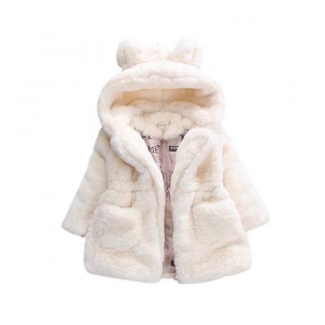 frler frler Hasenohren Mantel fur Madchen Mantel fur Madchen frler пальто с кроличьими ушками для девочек пальто для девочек