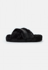 Tommy Hilfiger HOME SLIPPERS WITH STRAPS Slippers black ДОМАШНИЕ ТАПОЧКИ С РЕМНЯМИ Тапочки черный