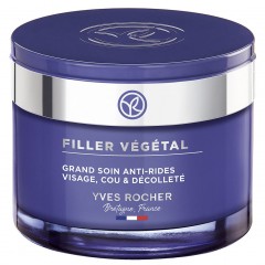 Yves Rocher Filler Vegetal Anti-Falten Intensivpflege Gesicht, Hals  Filler Vegetal Интенсивный уход против морщин Лицо, шея
