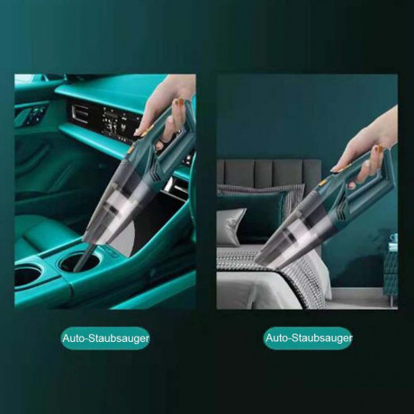 MOUTEN MOUTEN Akku-Handstaubsauger Kabelloser, wiederaufladbarer tragbarer Handstaubsauger mit 12000PA, Kabelloser Autostaubsauger, Waschbarer HEPA-Filter: Fortschrittliches Doppelfilter fur effiziente Reinigung. Grun Беспроводной ручной пылесос MOUTEN Бе