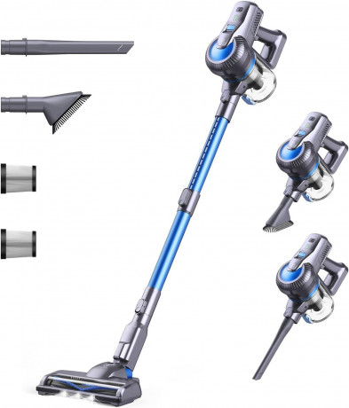 Greenote Greenote Akku-Hand-und Stielstaubsauger, 200,00 W, Beutellos, 23000PA Staubsauger Kabellos 4 in 1, 200W mit doppeltem Digitalmotor  Беспроводной ручной и стержневой пылесос Greenote, 200,00 Вт, без мешка, беспроводной пылесос 23000PA 4 в 1, 200 В