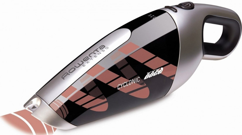 Rowenta Rowenta Akku-Handstaubsauger AC4769 Extenso Cyclonic, beutellos, 350 ml Staubaufnahme, kabellos, Integrierte Teleskopfugenduse  Беспроводной ручной пылесос Rowenta AC4769 Extenso Cyclonic, без мешка, сбор пыли 350 мл, беспроводной, встроенная теле