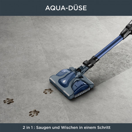 Rowenta Rowenta Akku-Hand-und Stielstaubsauger RH99C0 X-Force Flex 14.60 Aqua, 480 W, beutellos, leistungsstark, Aqua Duse, hohes Fassungsvermogen, Flex-Gelenk  Беспроводной ручной пылесос Rowenta RH99C0 X-Force Flex 14.60 Aqua, 480 Вт, без мешка, мощный,