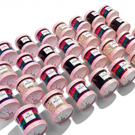 Silke London Frida SILKE Hair Ties Multi-Coloured Jewel Tones Frida Резинки для волос SILKE