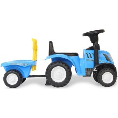 Jamara Rutscher New Holland T7 Traktor blau Трактор Rider New Holland T7 синий