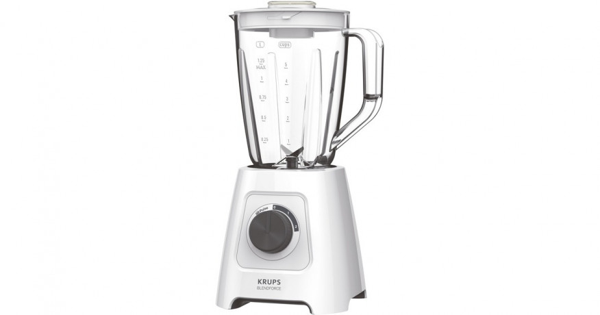 Krups Krups Blendforce KB4201, Standmixer weiss/grau weiss/grau Krups Blendforce KB4201, миксер белый/серый