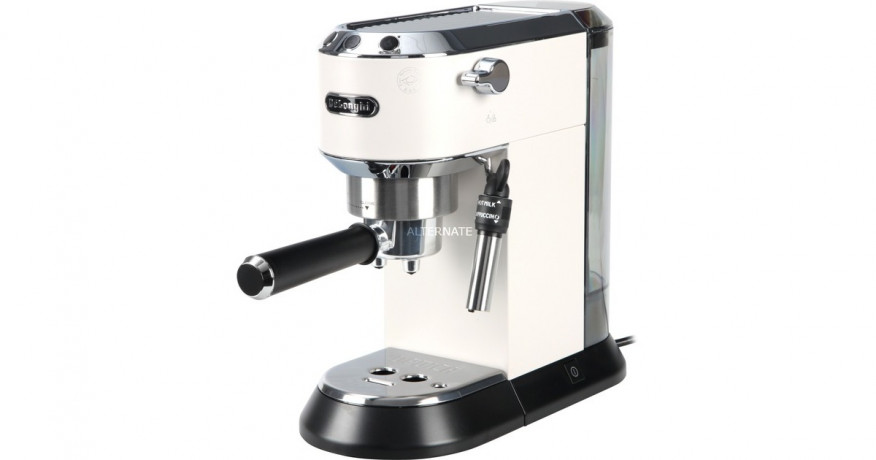 DeLonghi DeLonghi Dedica Style EC 685.W, Espressomaschine weiss/silber (glanzend) weiss, silber (glanzend) DeLonghi Dedica Style EC 685.W, кофемашина белый/серебристый (глянцевый)