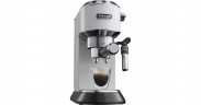 DeLonghi DeLonghi Dedica Style EC 685.W, Espressomaschine weiss/silber (glanzend) weiss, silber (glanzend) DeLonghi Dedica Style EC 685.W, кофемашина белый/серебристый (глянцевый)