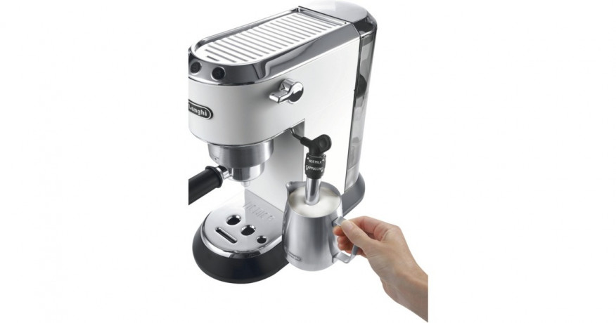 DeLonghi DeLonghi Dedica Style EC 685.W, Espressomaschine weiss/silber (glanzend) weiss, silber (glanzend) DeLonghi Dedica Style EC 685.W, кофемашина белый/серебристый (глянцевый)