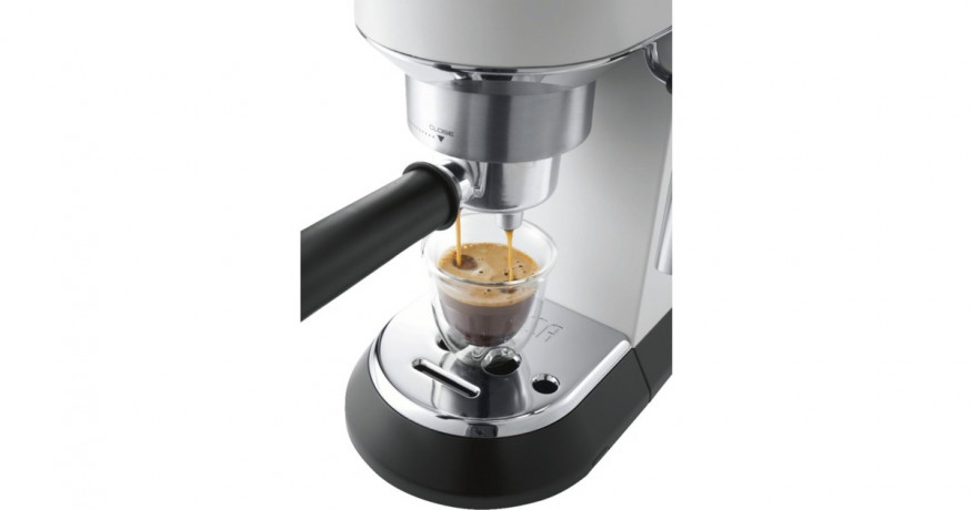 DeLonghi DeLonghi Dedica Style EC 685.W, Espressomaschine weiss/silber (glanzend) weiss, silber (glanzend) DeLonghi Dedica Style EC 685.W, кофемашина белый/серебристый (глянцевый)