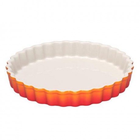 Le Creuset Le Creuset  'Poterie Tarte-Form' Tarte-Form Ofenrot 28 cm / 2,1 L Le Creuset "Poterie Tarte-Form" Форма для выпечки, красная, 28 см / 2,1 л