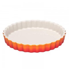 Le Creuset Le Creuset  'Poterie Tarte-Form' Tarte-Form Ofenrot 28 cm / 2,1 L Le Creuset "Poterie Tarte-Form" Форма для выпечки, красная, 28 см / 2,1 л