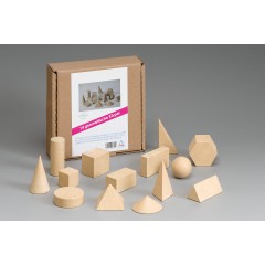 Wissner aktiv lernen Geometriekorpersatz (14 Stuck) Комплект геометрического тела (14 шт.)