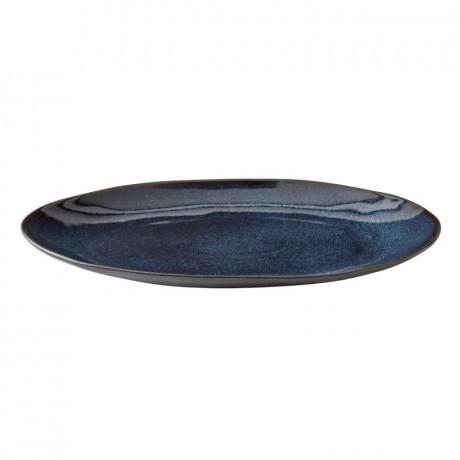 Bitz Bitz Gastro black / dark blue Grillteller oval 30x22,5 cm Тарелка для гриля Bitz Gastro черная/темно-синяя овальная 30x22,5 см