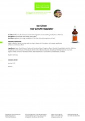 Krauterhaus Sanct Bernhardt Iso-Silvan · Hair Growth Regulator, 100 мл