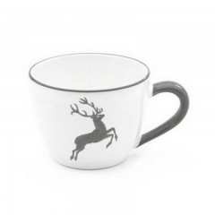 Gmundner Keramik Gmundner Keramik Grauer Hirsch Tee-Obertasse Maxima 0,4 L Чайная чашка Gmundner Ceramics Grey Deer Maxima 0,4 л