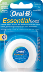 Oral-B Zahnseide Essential Floss Mint gewachst Нить для зубов Essential, 50 м