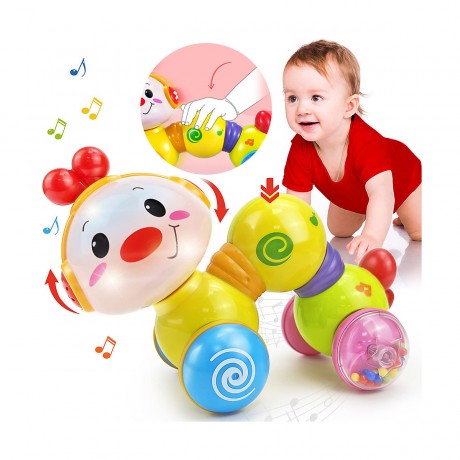 Vetaka Krabbelspielzeug Raupenspielzeug fur Kinder Ползающая игрушка гусеница для детей