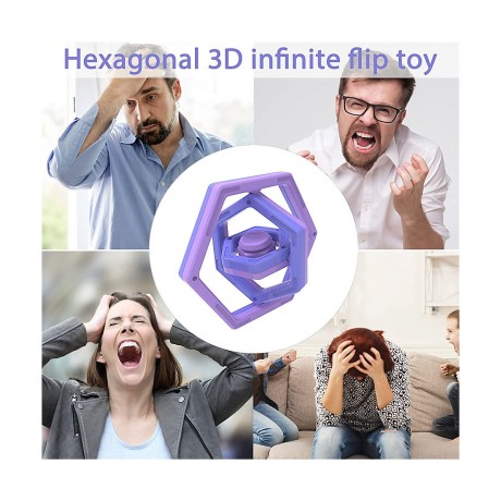 Vicabo Fidget Toy Infinite Flip Fingertip Spielzeug Geschicklichkeitsspiele fur Kinder Fidget Toy Infinite Flip Fingertip Toy Игры на ловкость для детей