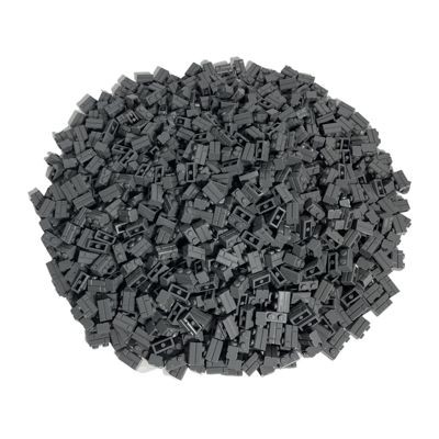 LEGO LEGO Mauersteine Dunkelgrau 1x2 - Mauersteine Bricks - Dark Bluish Grey 98283 - 250x LEGO Bricks Dark Grey 1x2 — Bricks Bricks — темно-голубовато-серый 98283 — 250x
