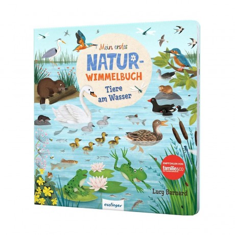 Thienemann Esslinger Verlag Mein erstes Natur-Wimmelbuch: Tiere am Wasser Моя первая книга о поиске предметов на природе: животные у воды
