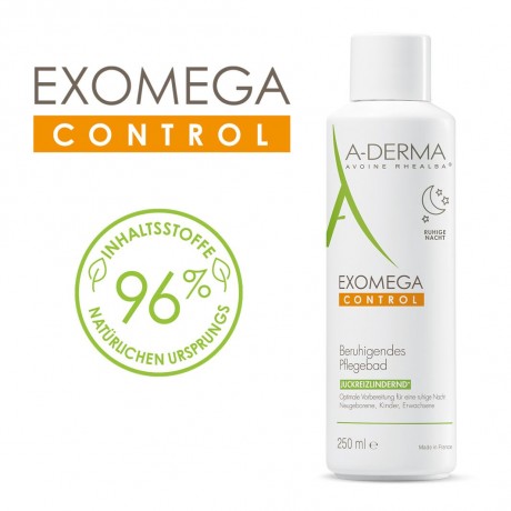 A-DERMA EXOMEGA CONTROL Pflegebad hautberuhigend  Ванна для ухода EXOMEGA CONTROL успокаивает кожу