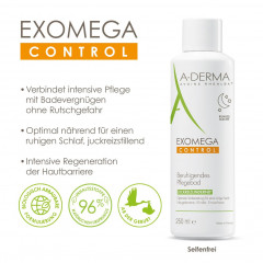 A-DERMA EXOMEGA CONTROL Pflegebad hautberuhigend  Ванна для ухода EXOMEGA CONTROL успокаивает кожу