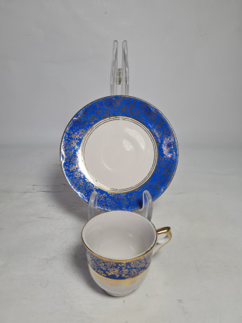 Кофейная пара винтажная Sumer bank, 2 шт., фарфор, Турция, 1970-80гг.