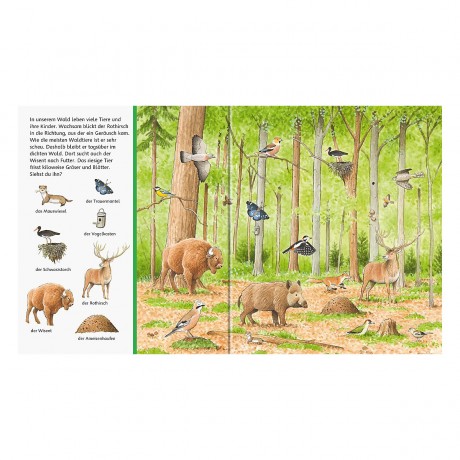 Ravensburger Sachen suchen: Tiere im Wald Ищу вещи: животные в лесу