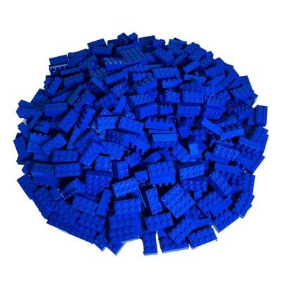 LEGO LEGO 2x4 Steine blau - Classic, Basic, City blue 3001 Menge 1000 Stueck LEGO 2x4 кубики синие - Classic, Basic, City blue 3001 Количество 1000 штук